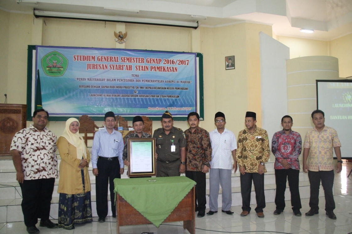 Jurusan Syariah Luncurkan Klinik Hukum