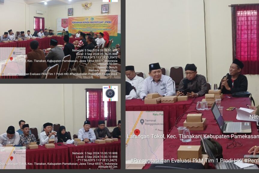 PkM TAHAP KEDUA MELAKUKAN PENUTUPAN DENGAN PRESENTASI DAN EVALUASI